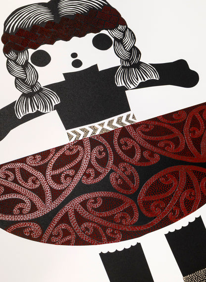 Cerise / Marron - Original
