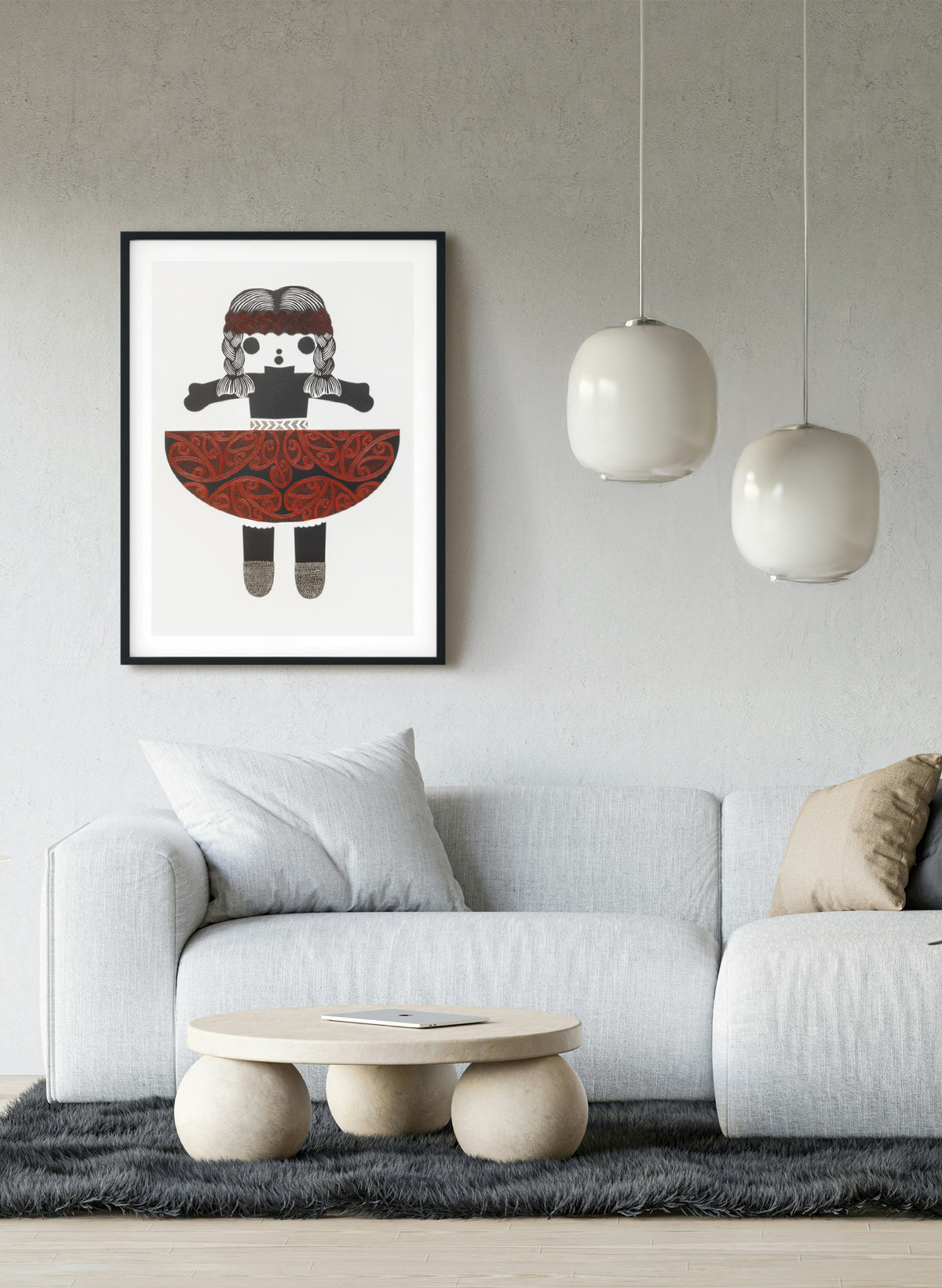 Cerise / Marron - Original