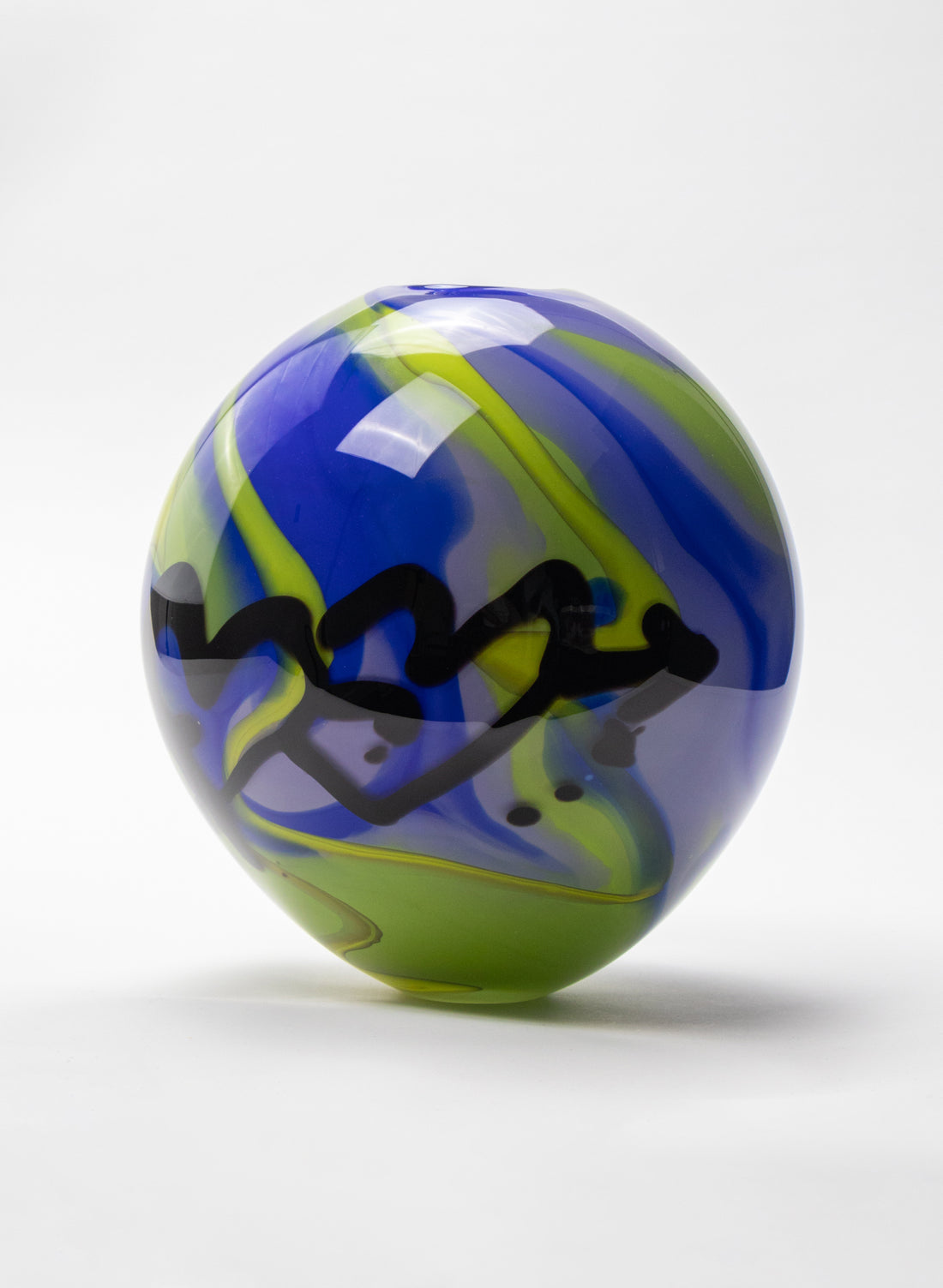 Heart Sphere Glass Vase