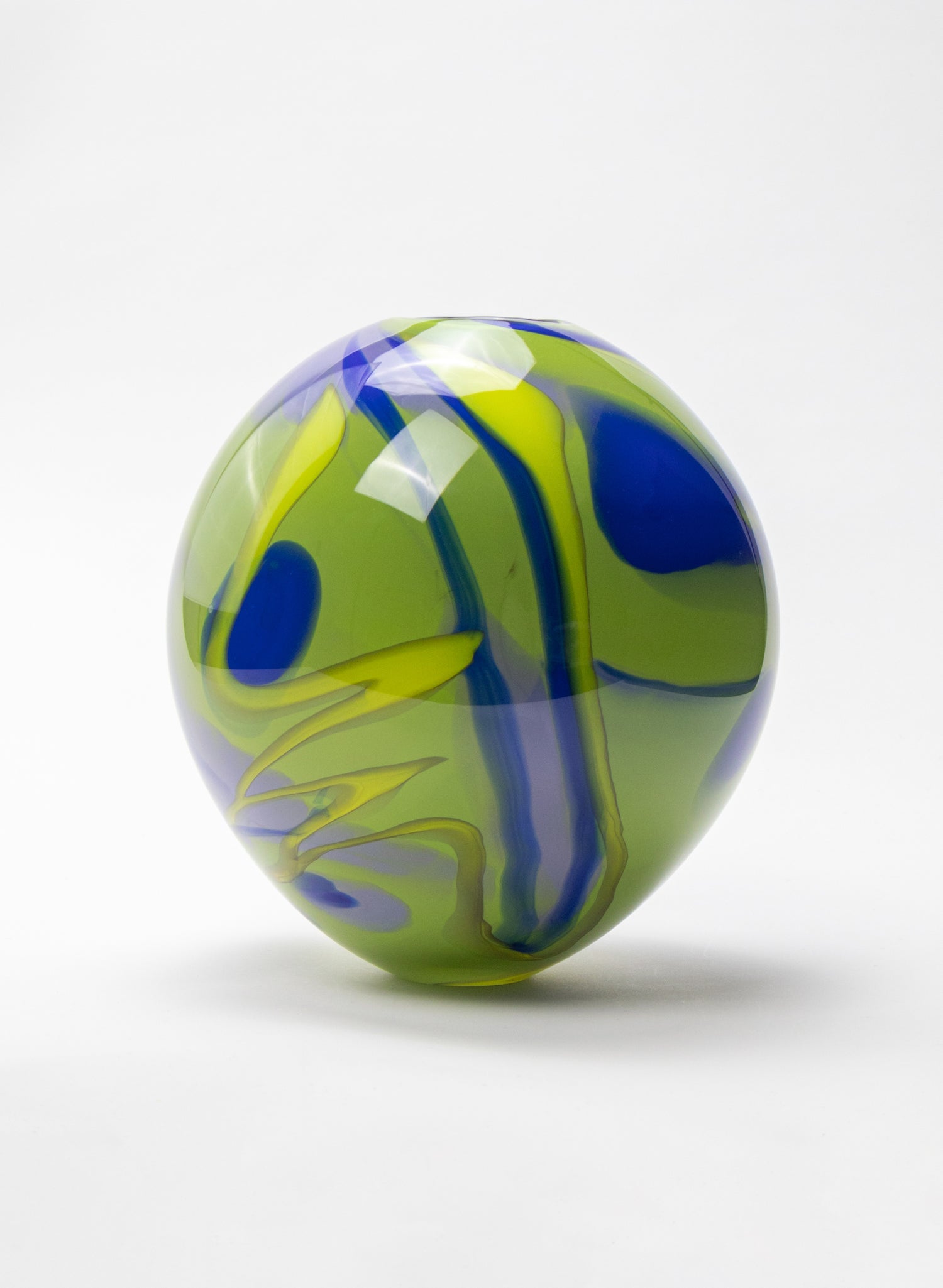 Heart Sphere Glass Vase