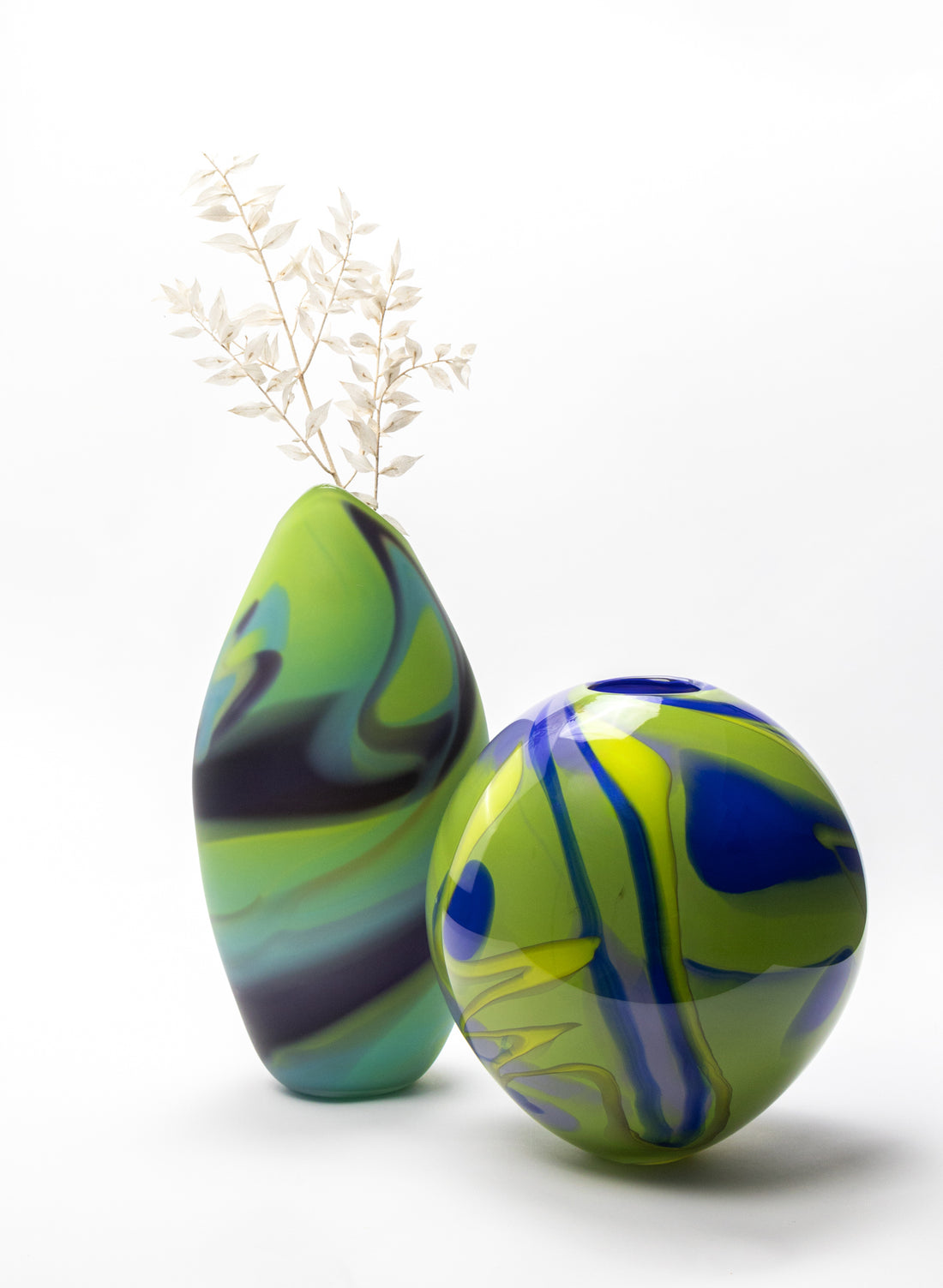 Heart Sphere Glass Vase
