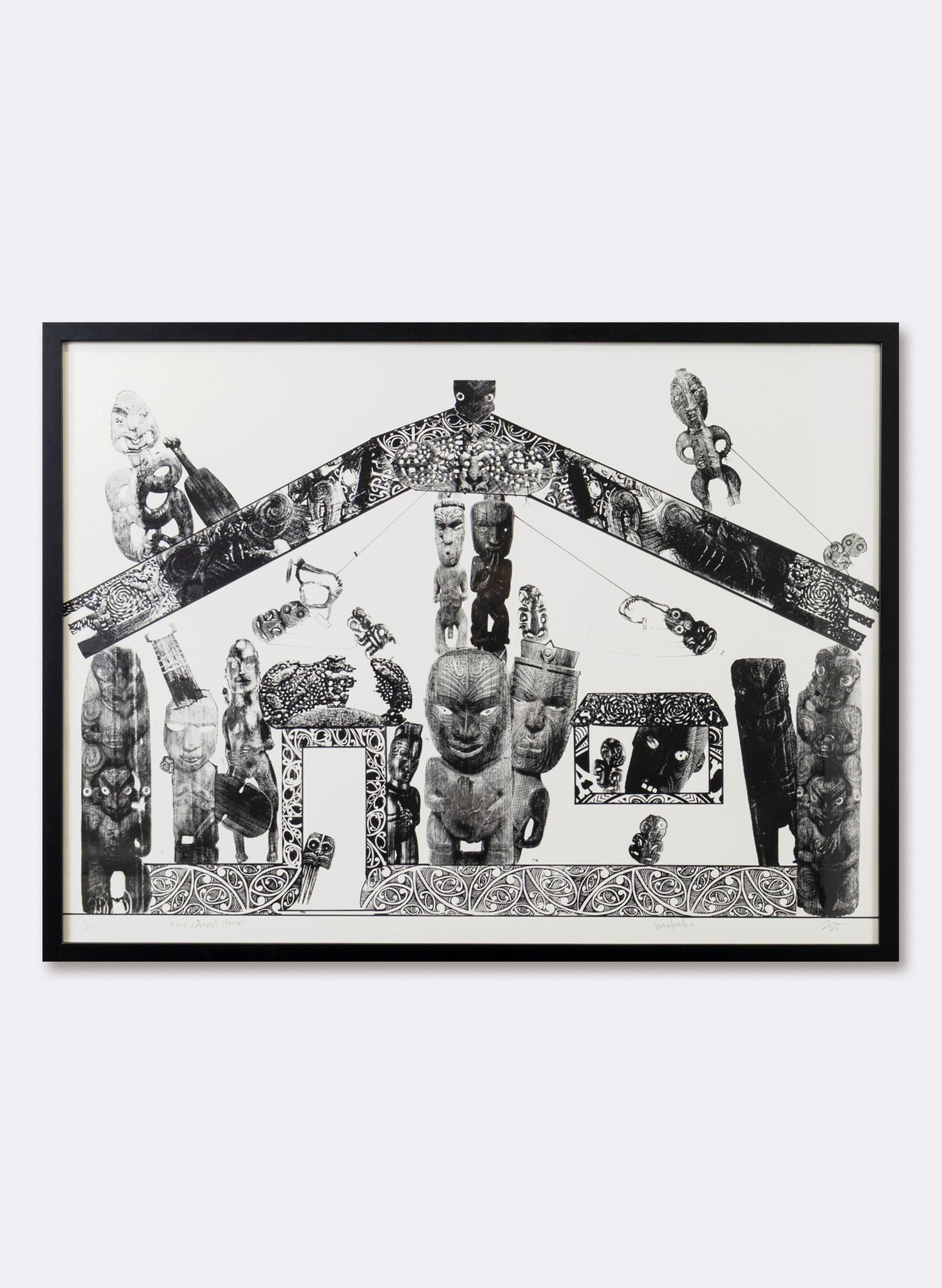 Home Sweet Home  1/1 - Framed Digital Print