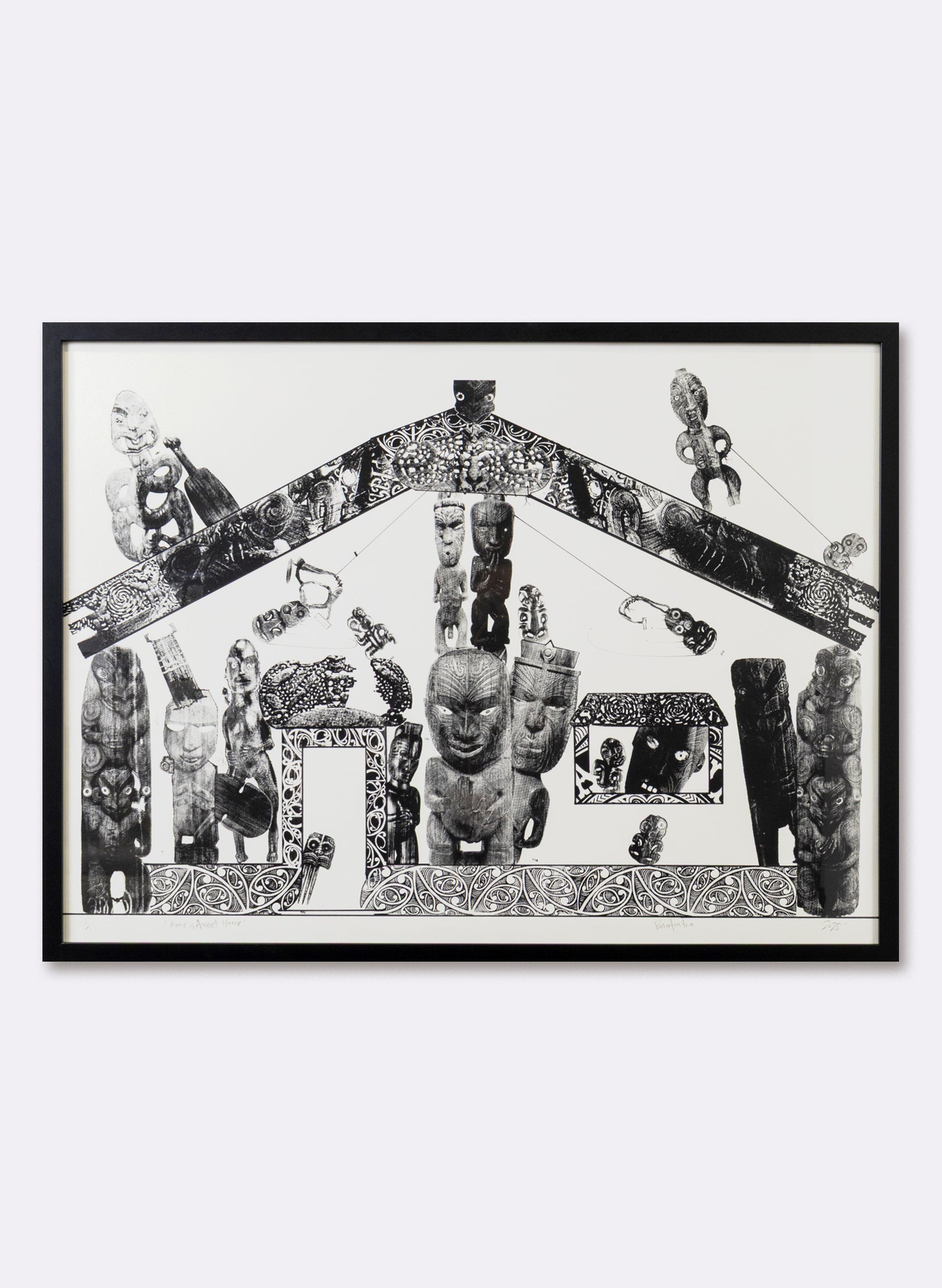 Home Sweet Home  1/1 - Framed Digital Print