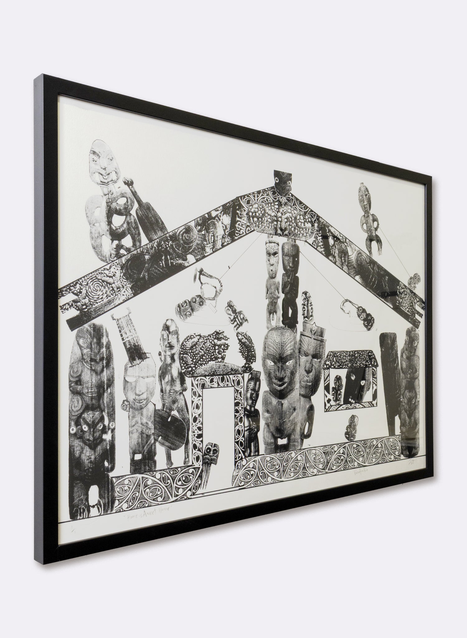 Home Sweet Home  1/1 - Framed Digital Print