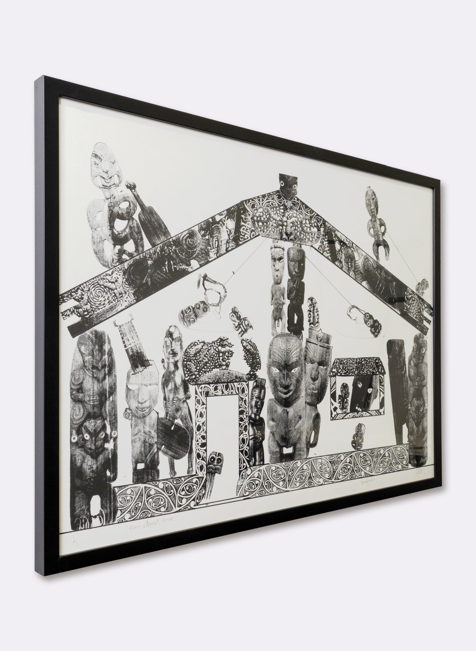 Home Sweet Home  1/1 - Framed Digital Print