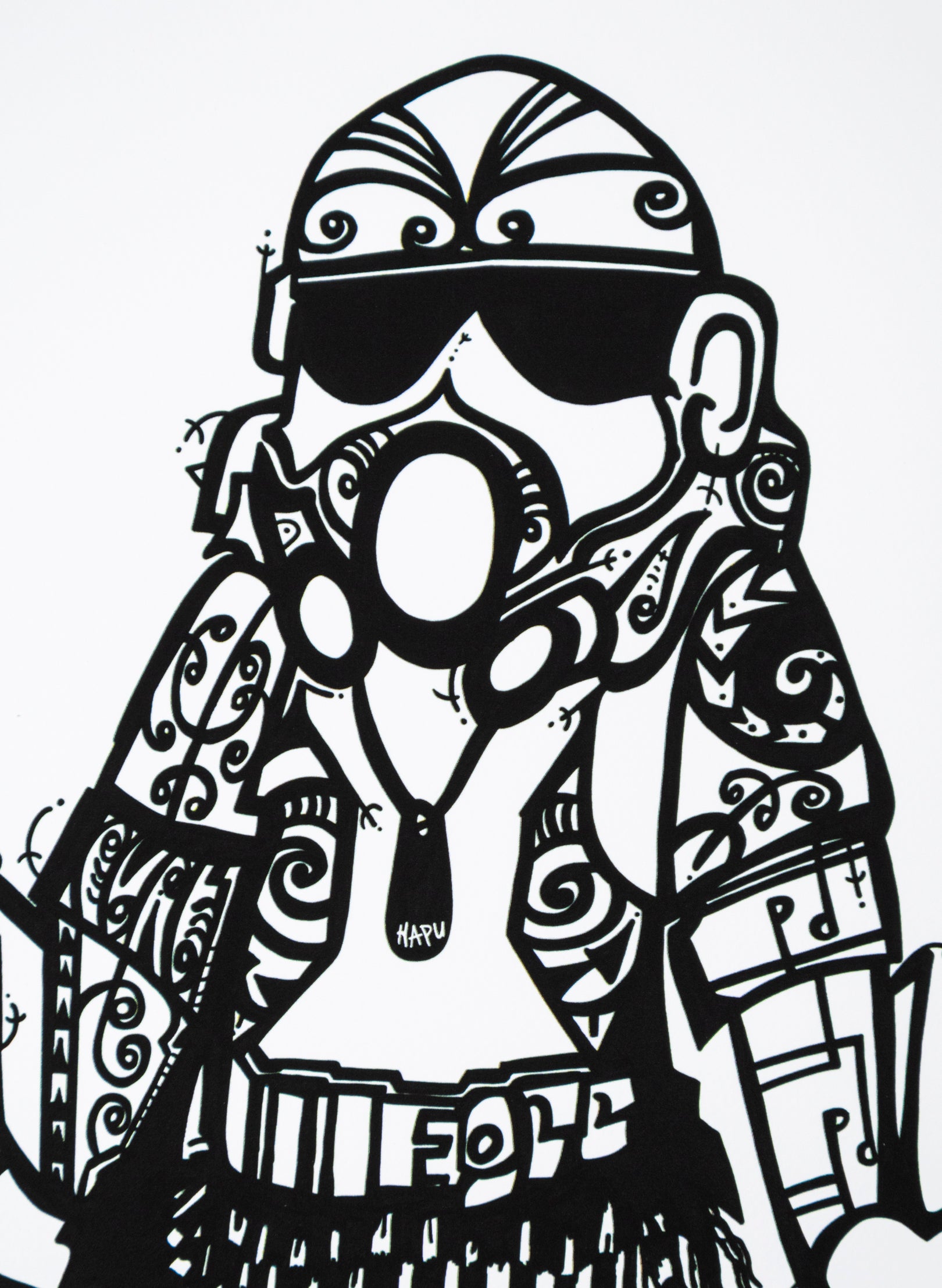 Poi Troopers A2 10/40 - Digital Print