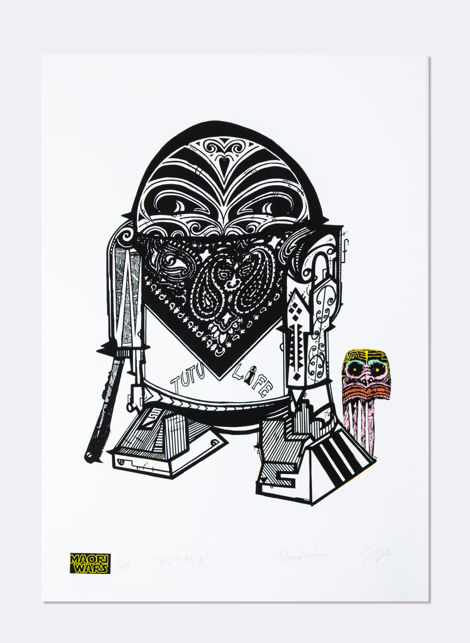 R2TUTU A2 1/40  - Digital Print