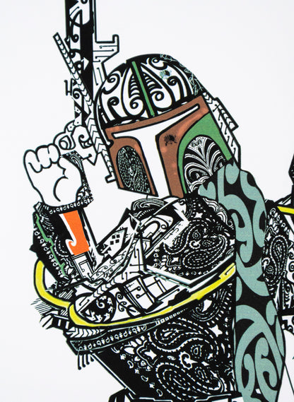 Broba Fett A3 1/40 - Digital Print