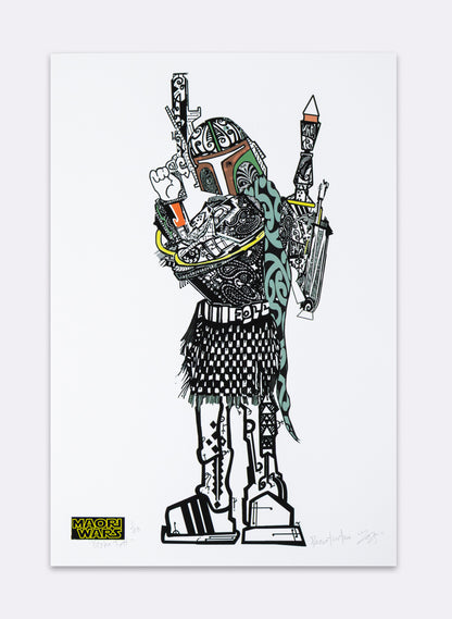 Broba Fett A3 1/40 - Digital Print