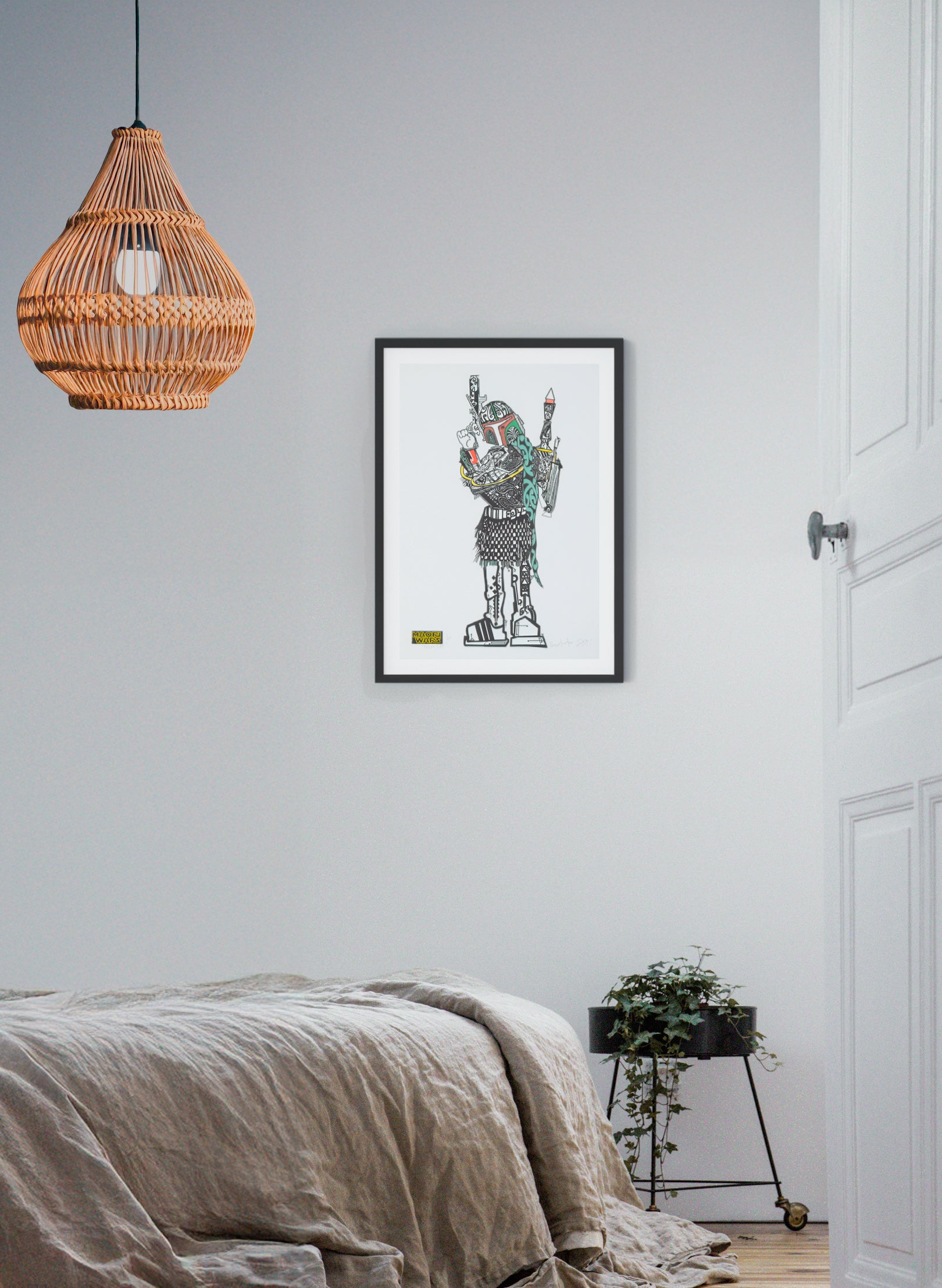 Broba Fett A3 1/40 - Digital Print