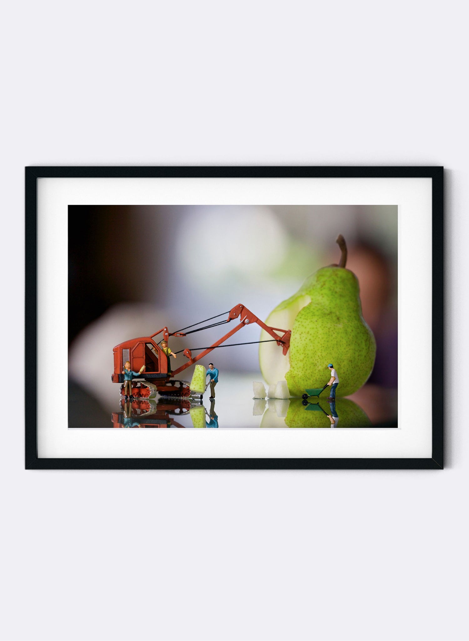 Pear &amp; A Small Team Of Experts - Photographic Print