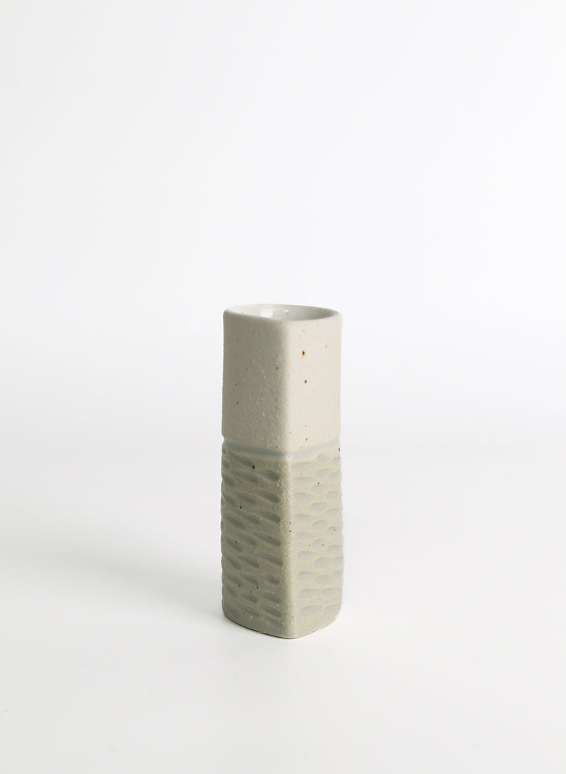 Mini Vase - White/Sage