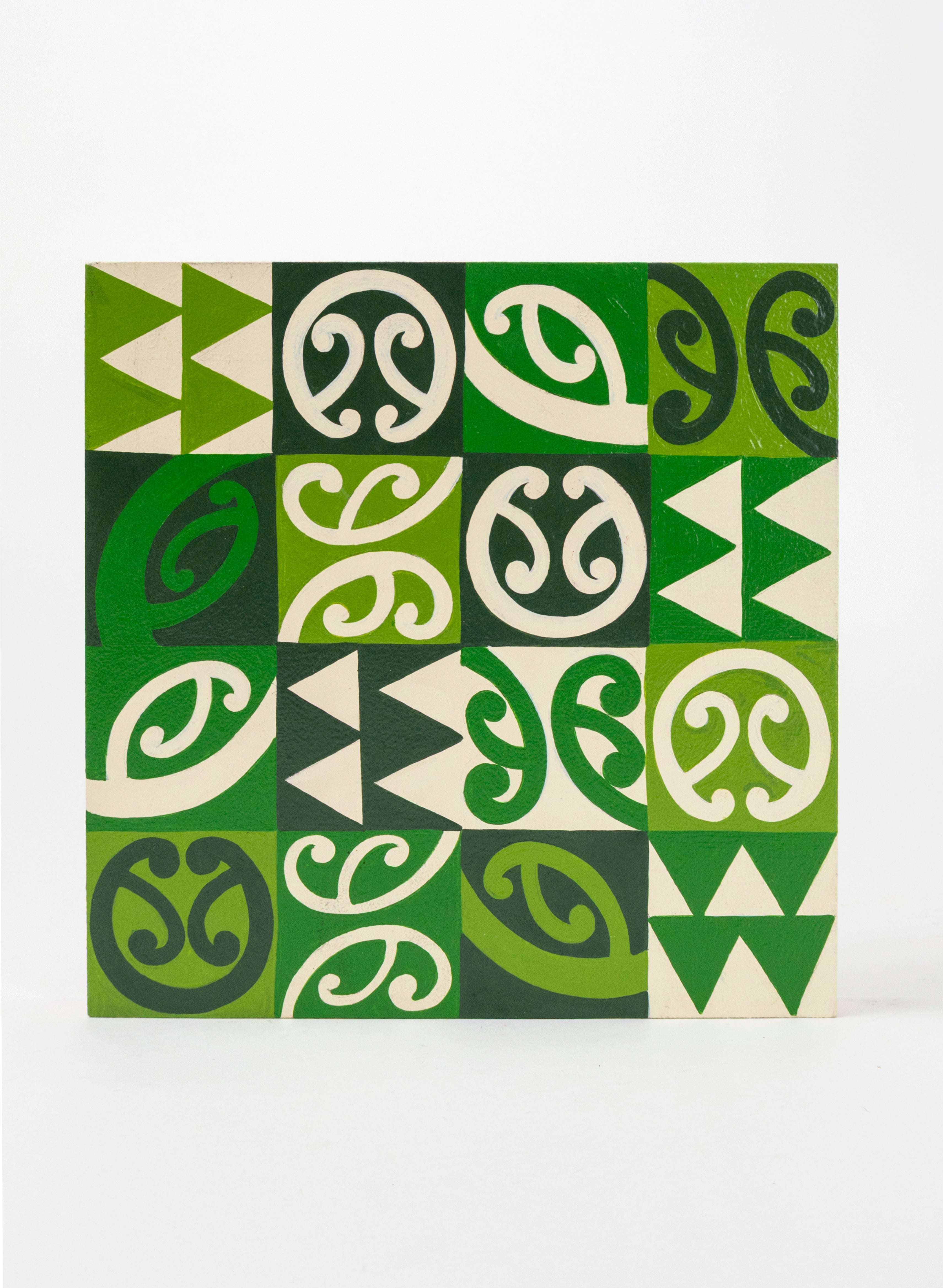 Kākāriki Kōanga (Spring Green)  - Original Painting