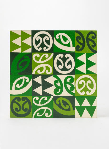 Kākāriki Kōanga (Spring Green)  - Original Painting