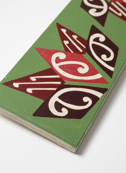 Kōwhaiwhai Panel Pōhutukawa