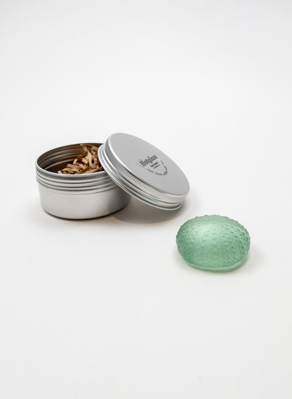 Small Sea Urchin - Pale Jade