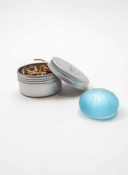Medium Sea Urchin - Light Aqua