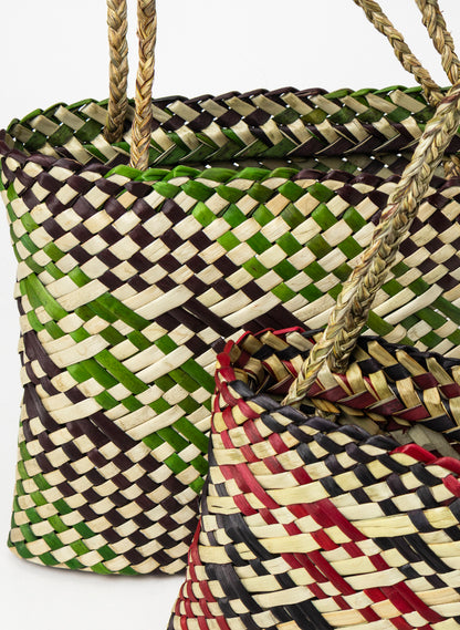 Kete - Black, Green and Natural