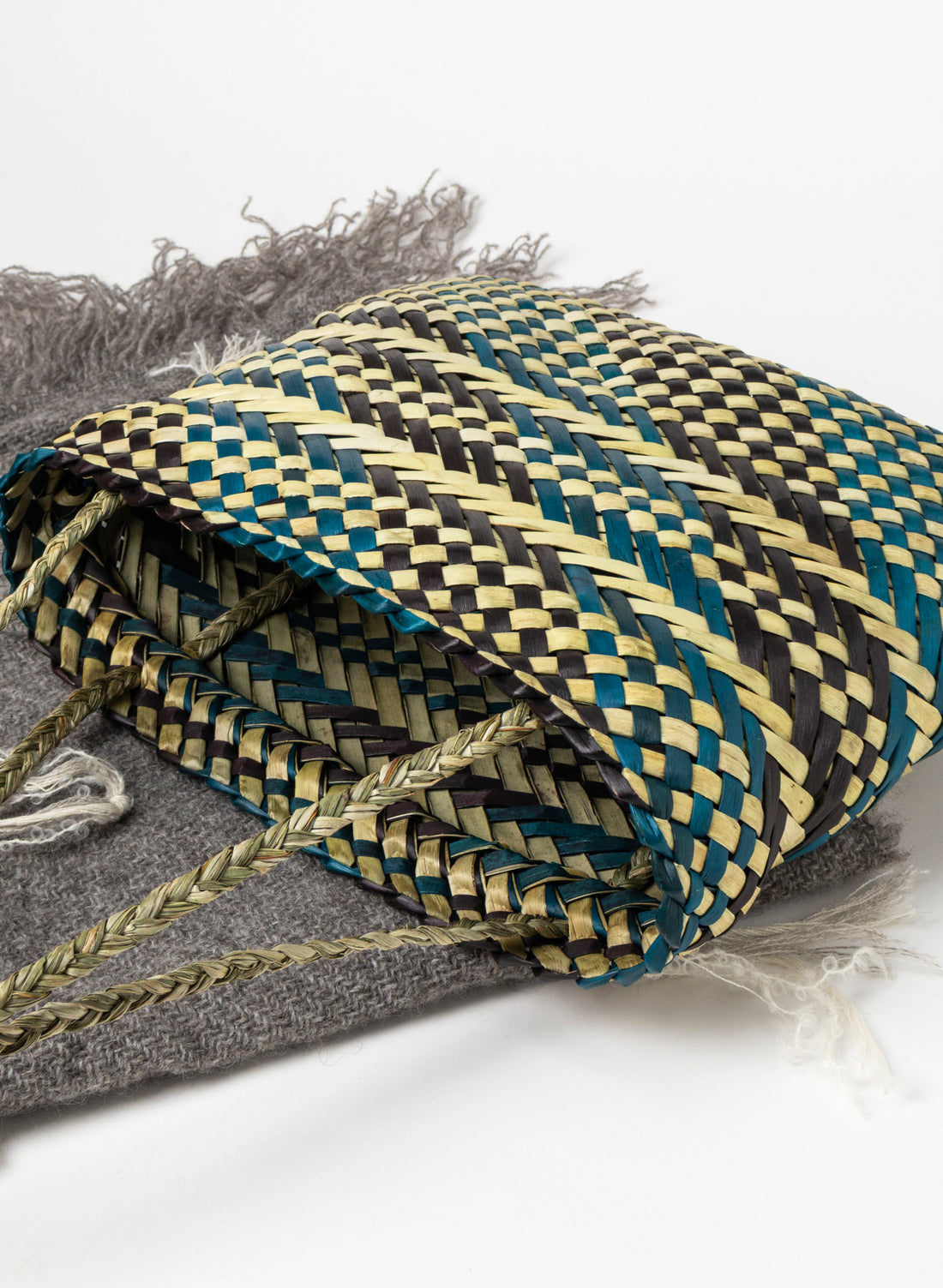 Kete - Purple, Teal and Natural