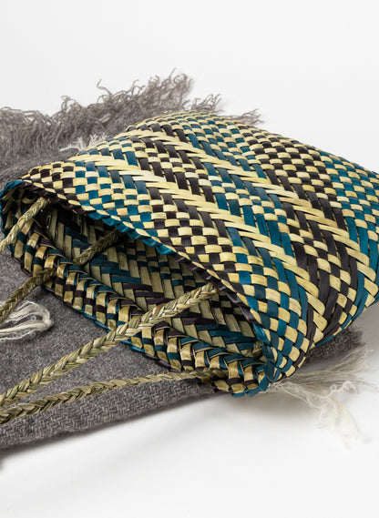 Kete - Purple, Teal and Natural