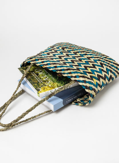 Kete - Purple, Teal and Natural