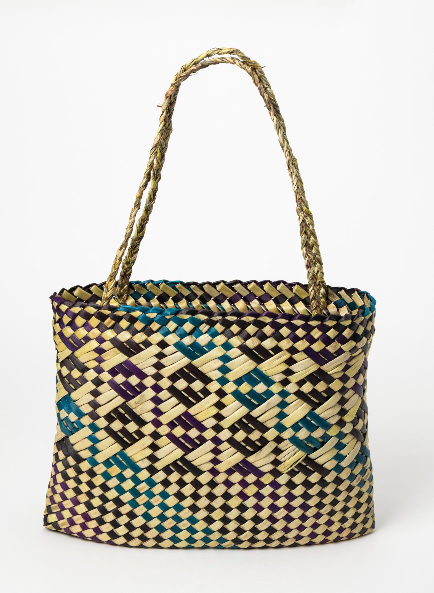 Kete - Purple, Teal and Natural