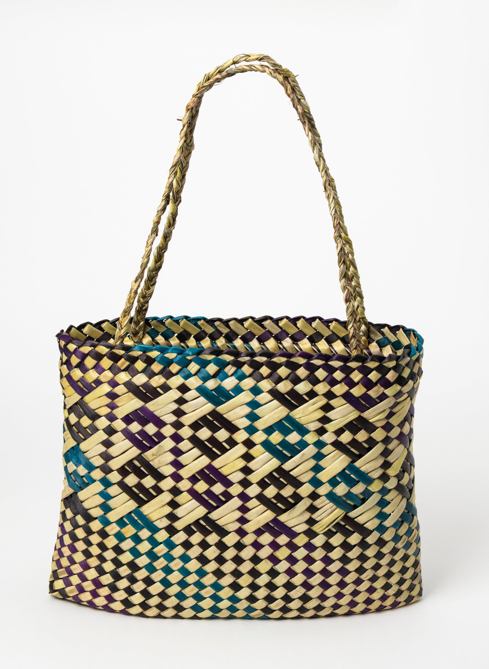 Kete - Purple, Teal and Natural