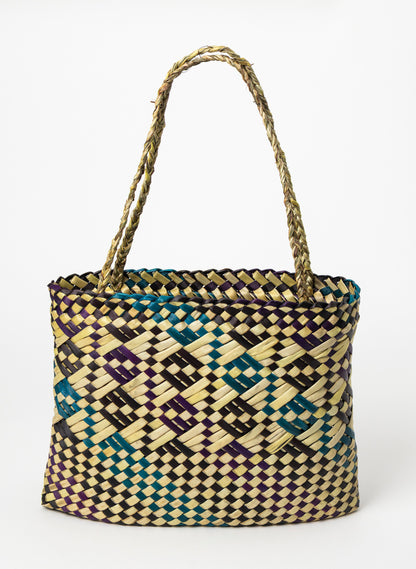 Kete - Purple, Teal and Natural