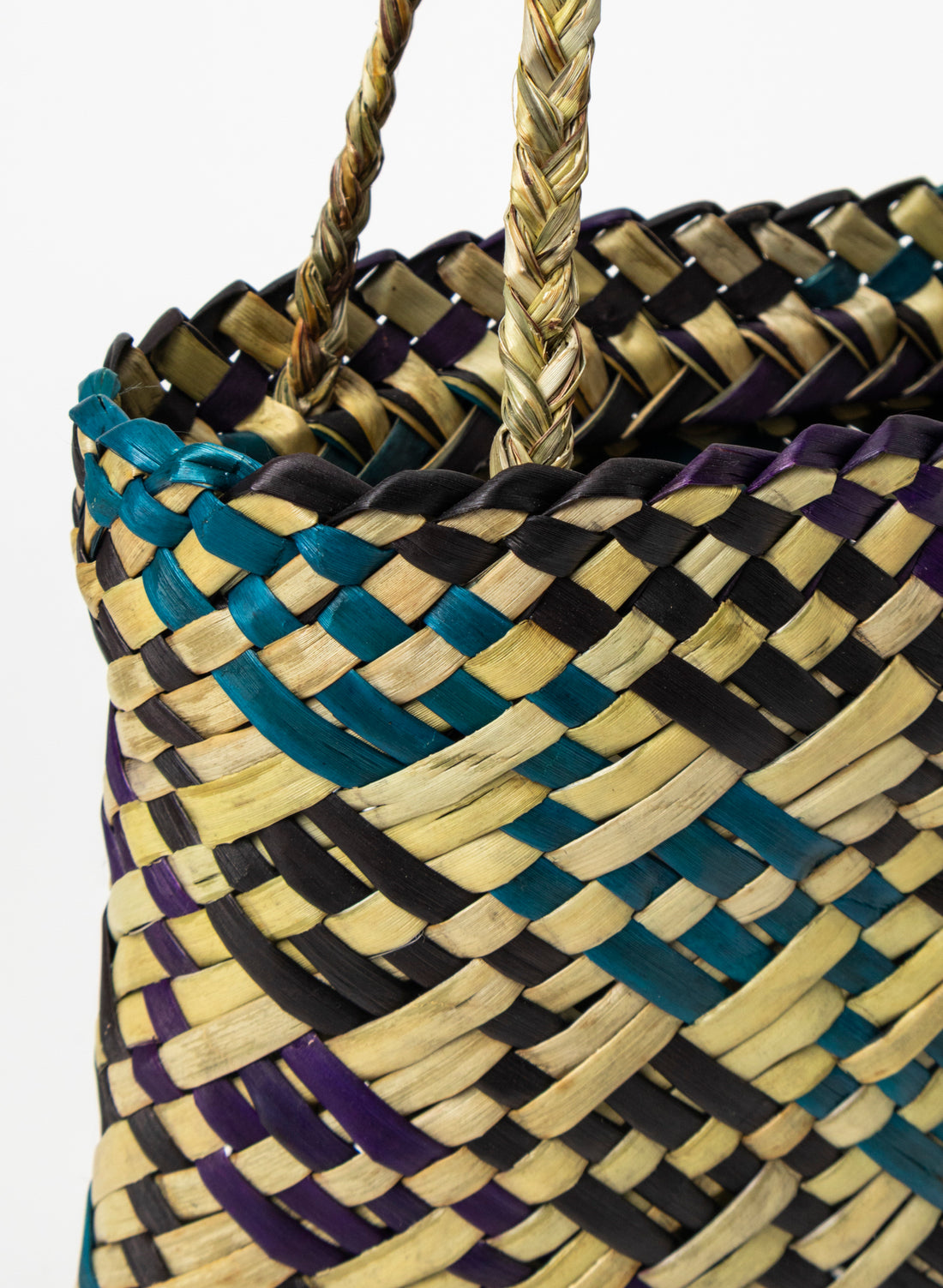 Kete - Purple, Teal and Natural