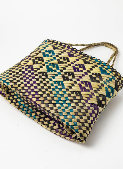 Kete - Purple, Teal and Natural