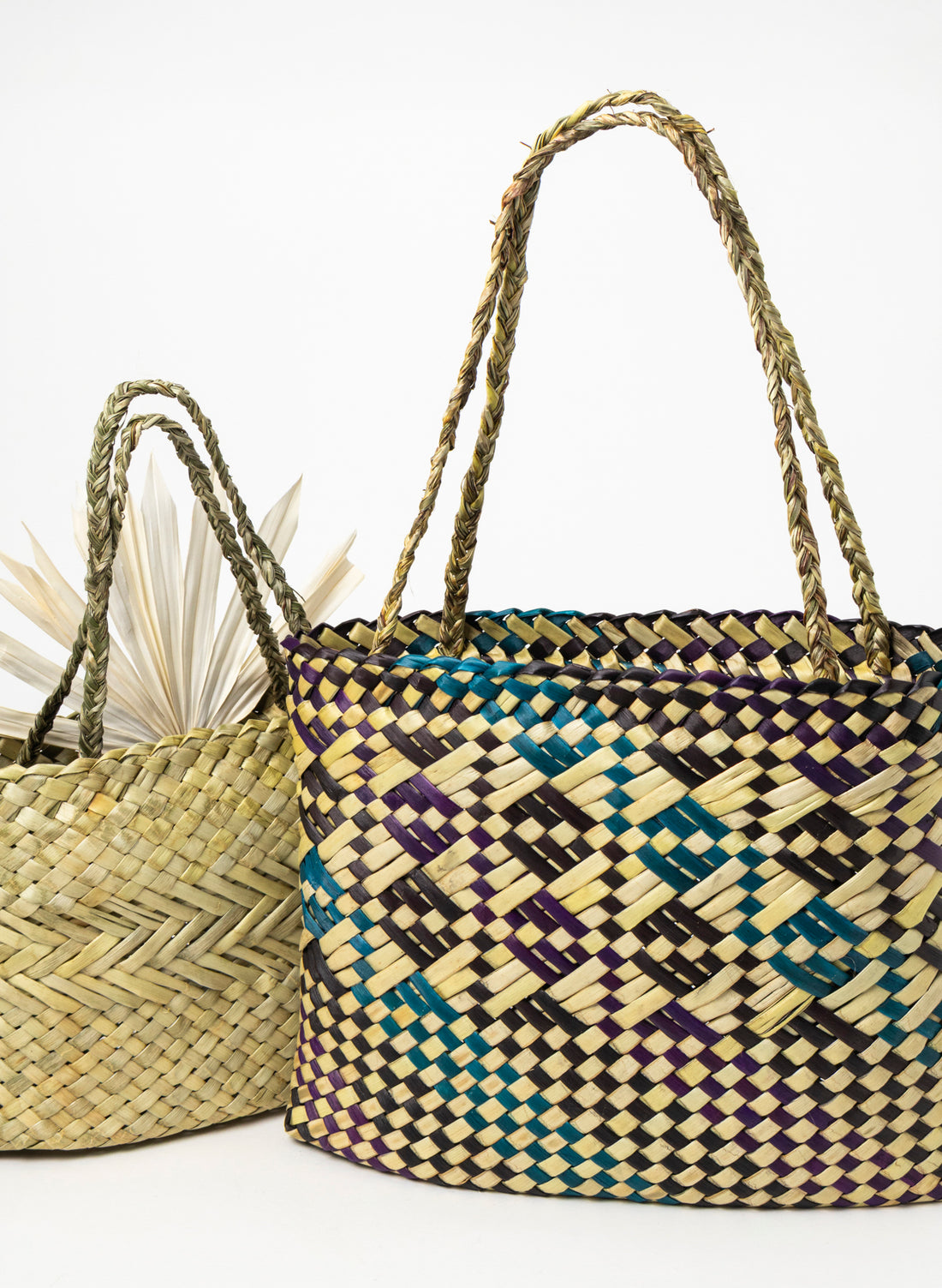Kete - Purple, Teal and Natural