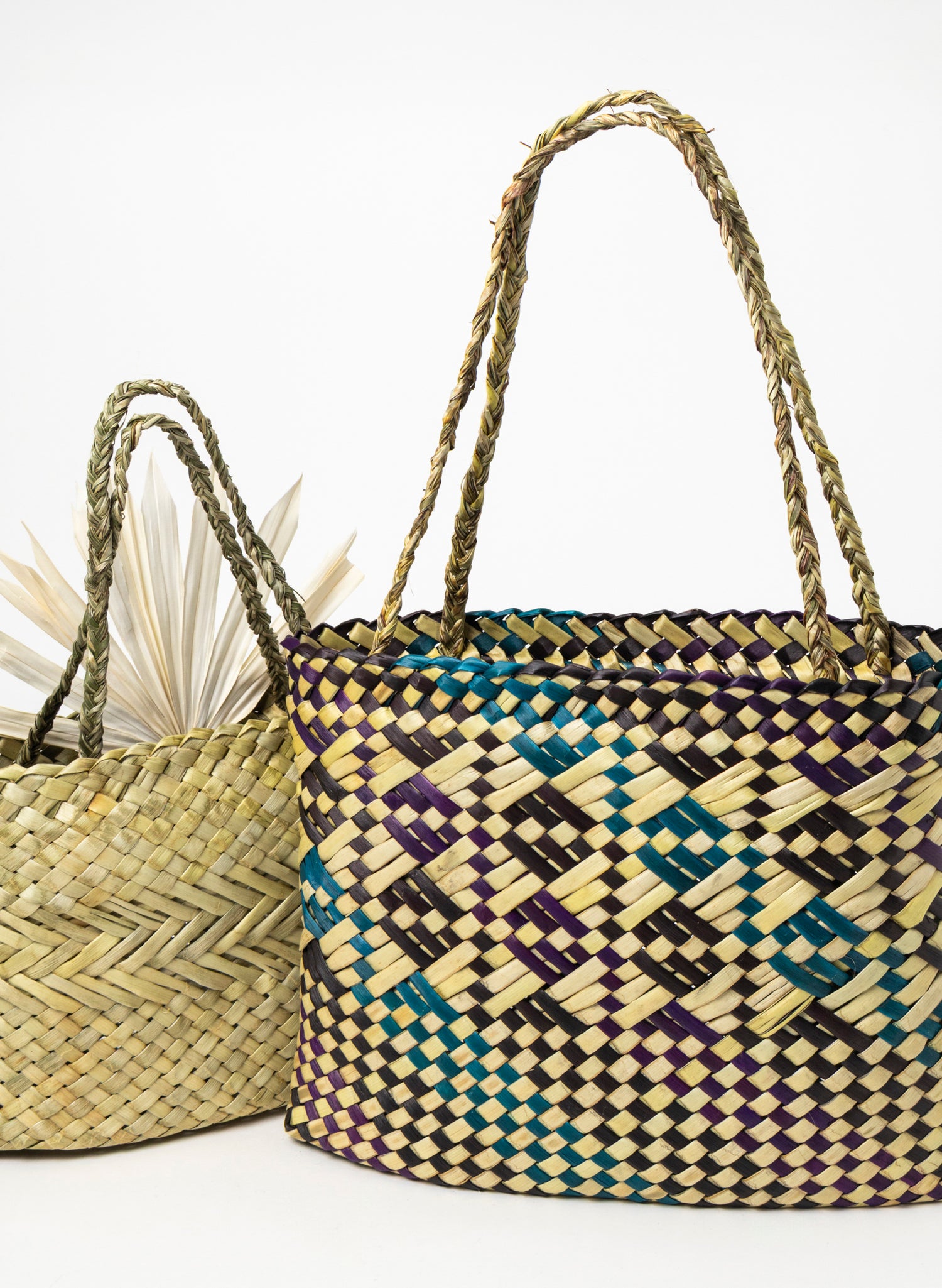Kete - Purple, Teal and Natural