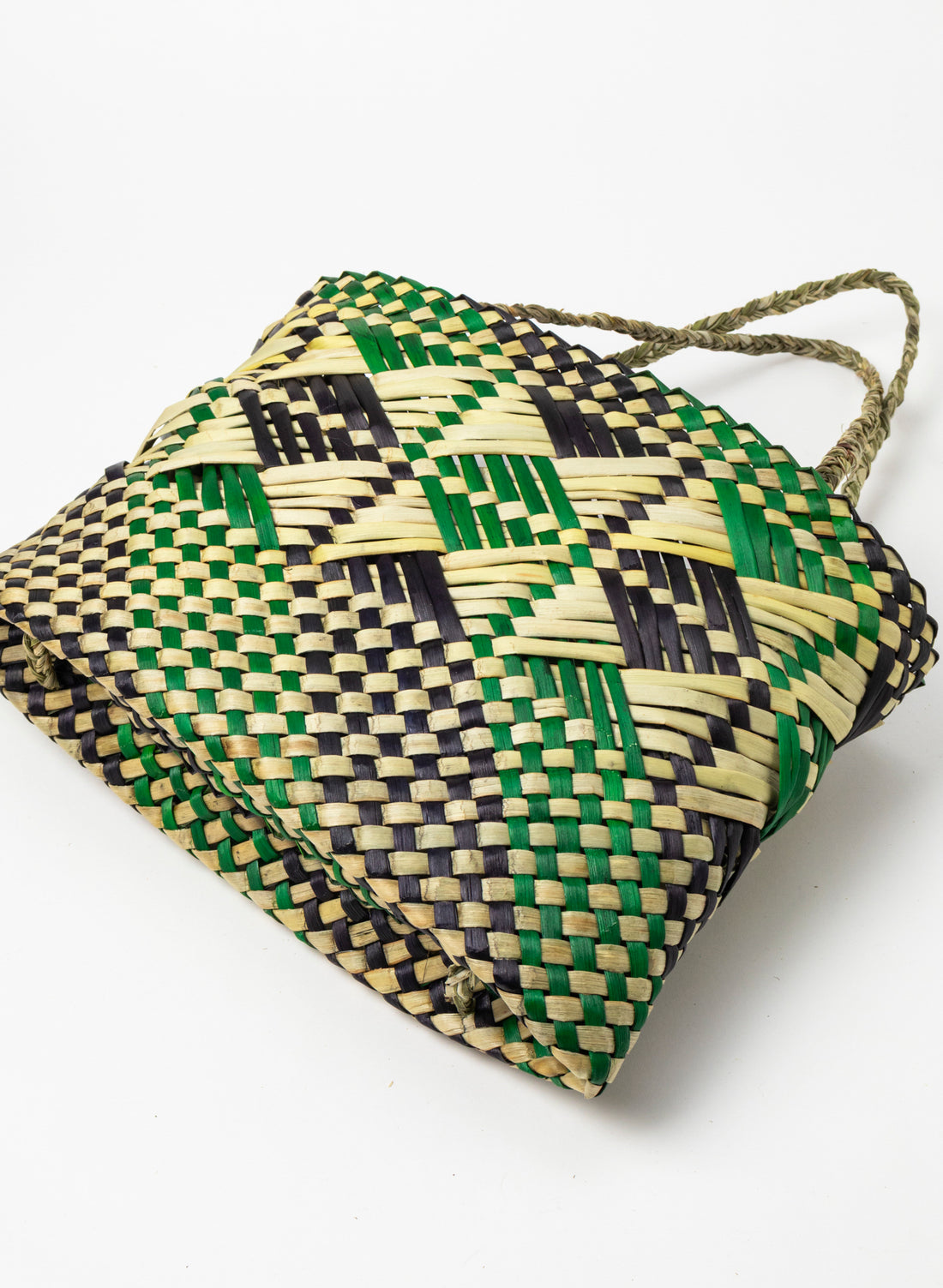 Kete - Purple, Green and Natural