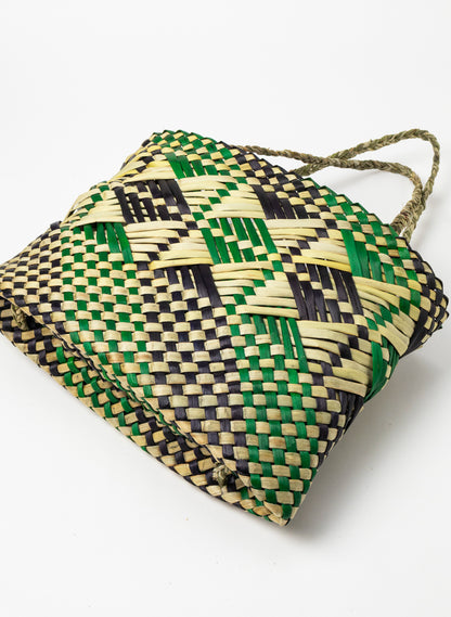 Kete - Purple, Green and Natural