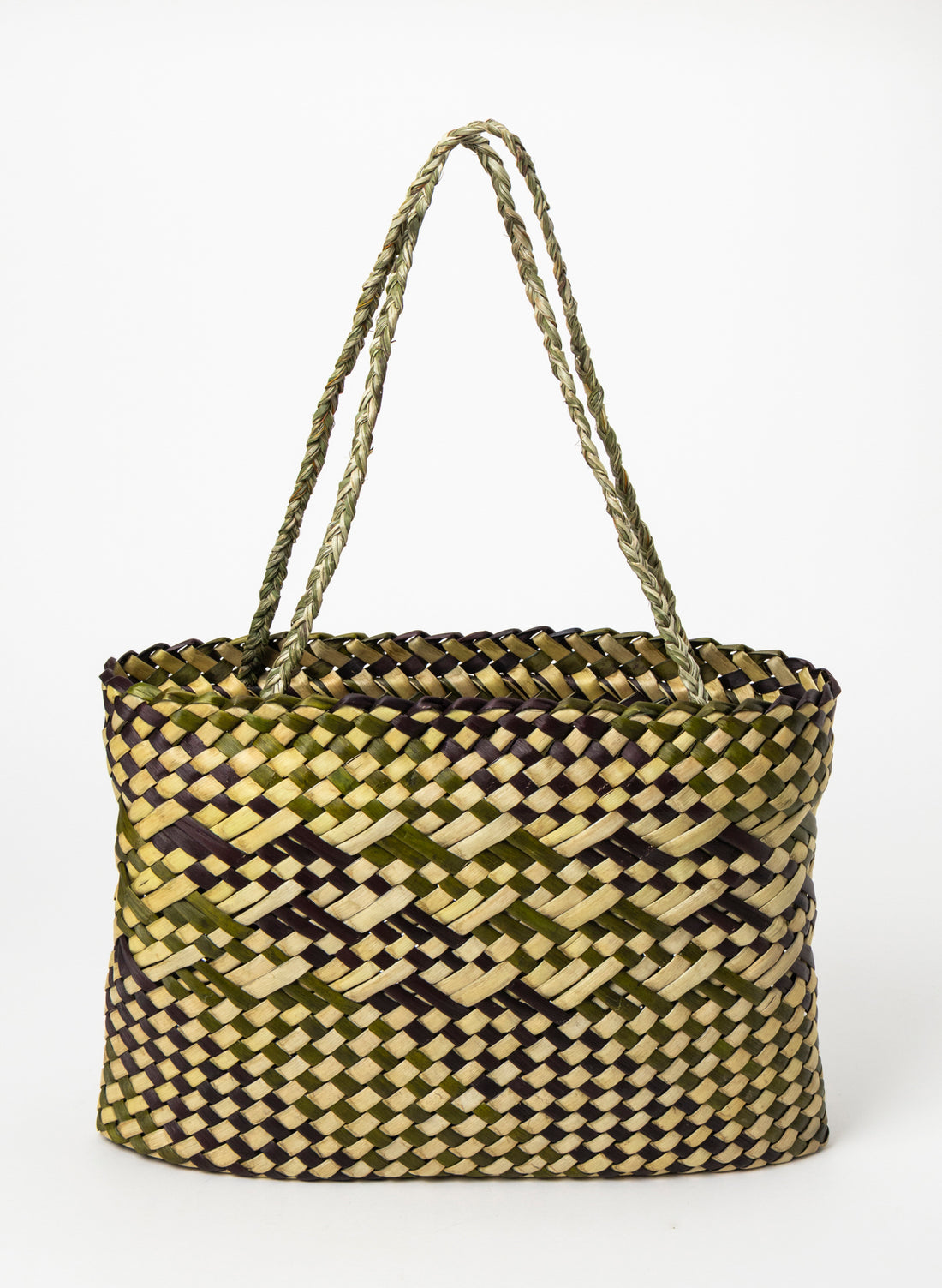 Kete - Purple, Green and Natural