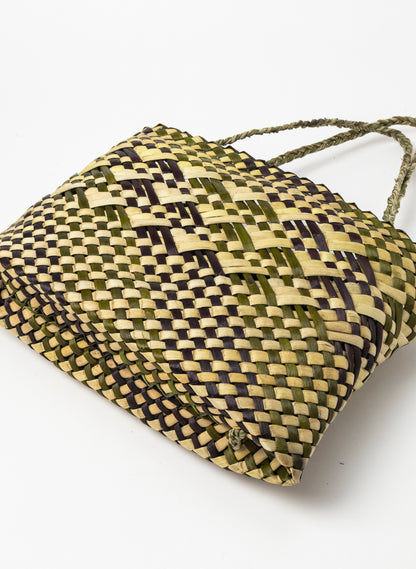 Kete - Purple, Green and Natural