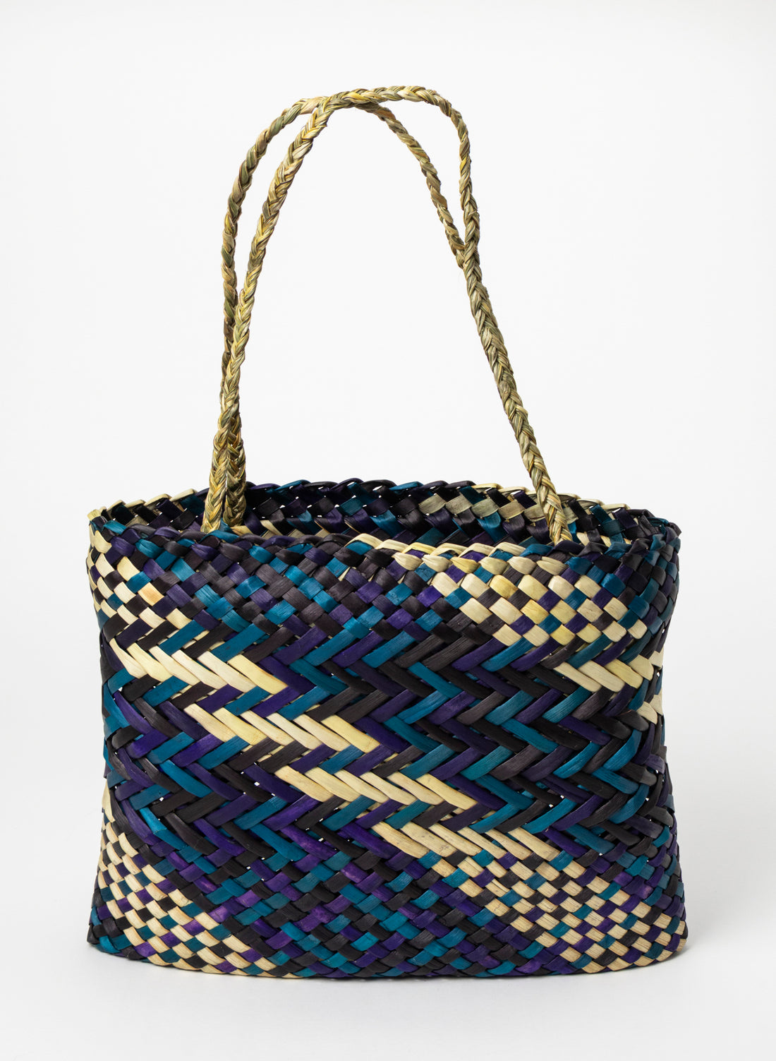 Kete - Black, Purple, Teal and Natural
