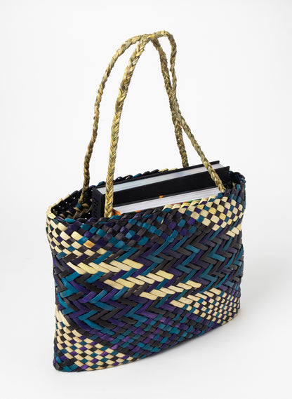 Kete - Black, Purple, Teal and Natural