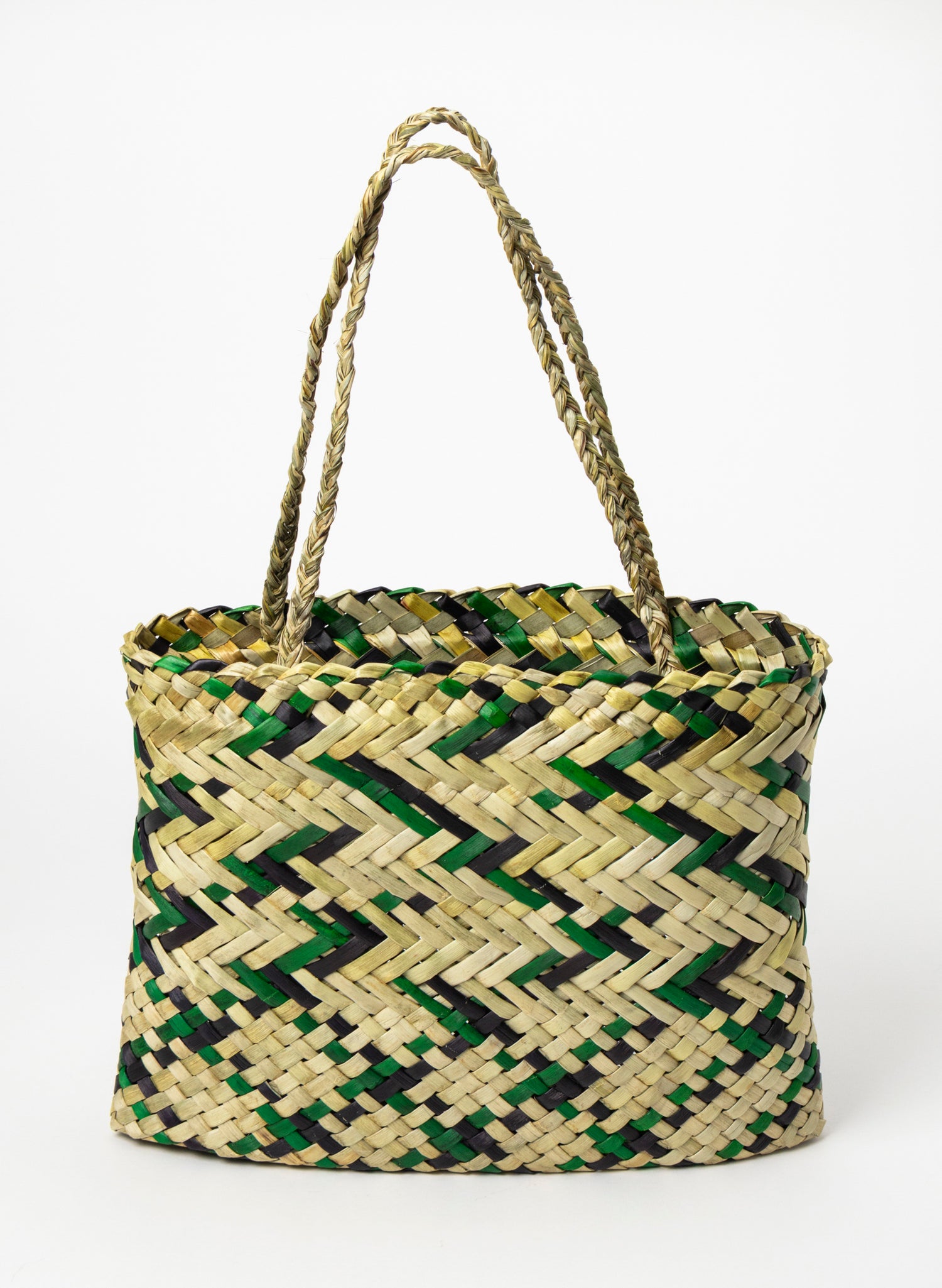 Kete - Green, Black and Natural