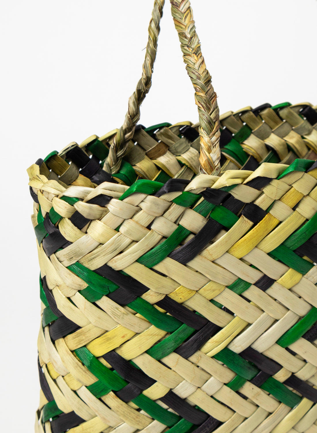 Kete - Green, Black and Natural