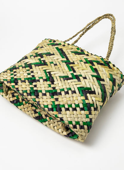 Kete - Green, Black and Natural