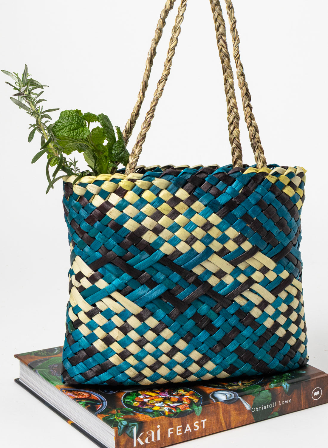 Kete - Purple, Teal and Natural