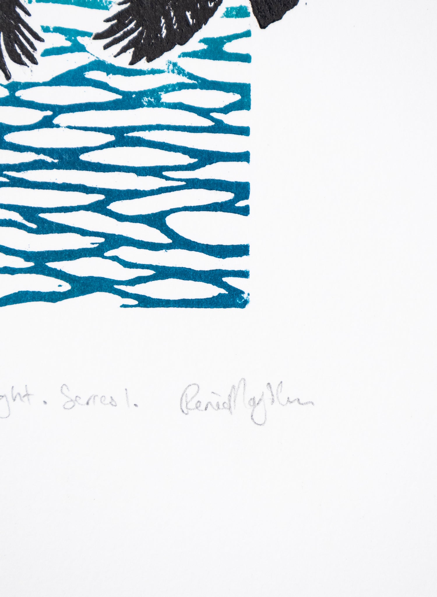 Flight Series 1 (Colour) -  Wood Cut Print