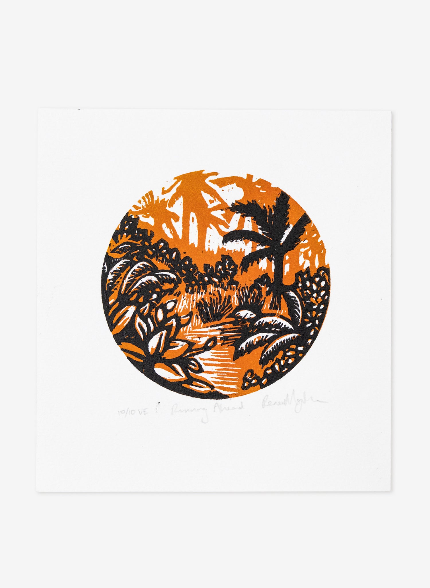 Running Ahead Orange 9/10