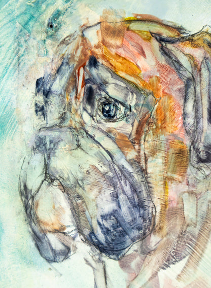 Boxer - Original Painting