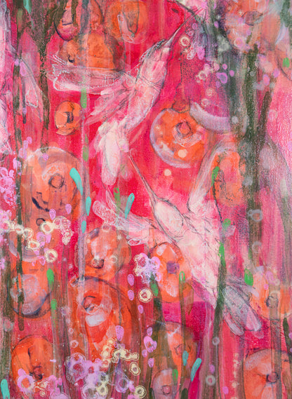SILK THREADS - Original Painting