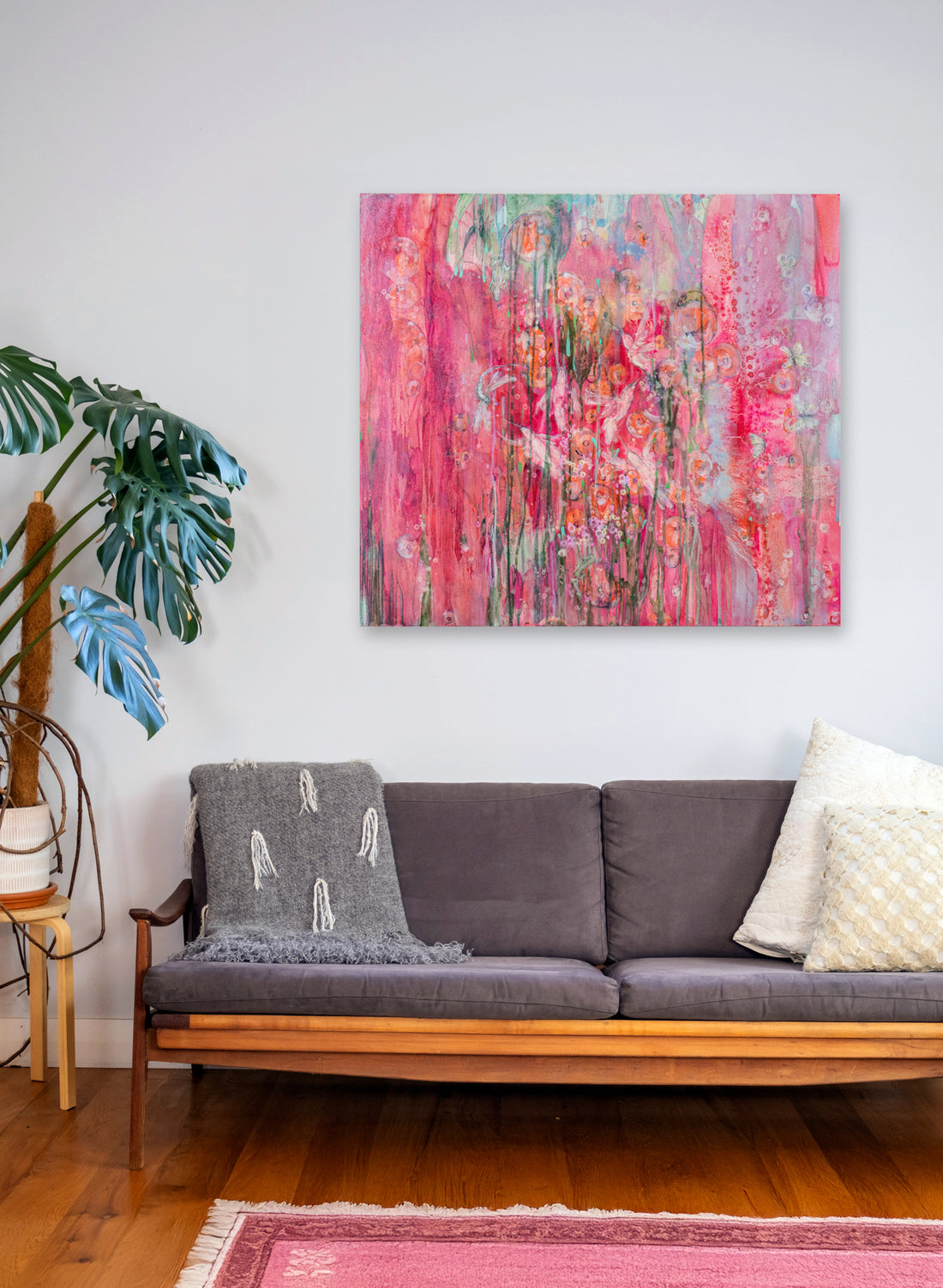 SILK THREADS - Original Painting