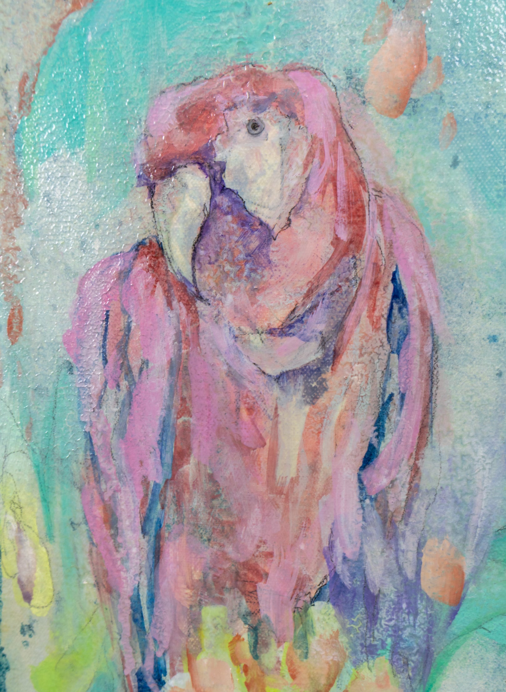 FLAMINGO - Original Painting