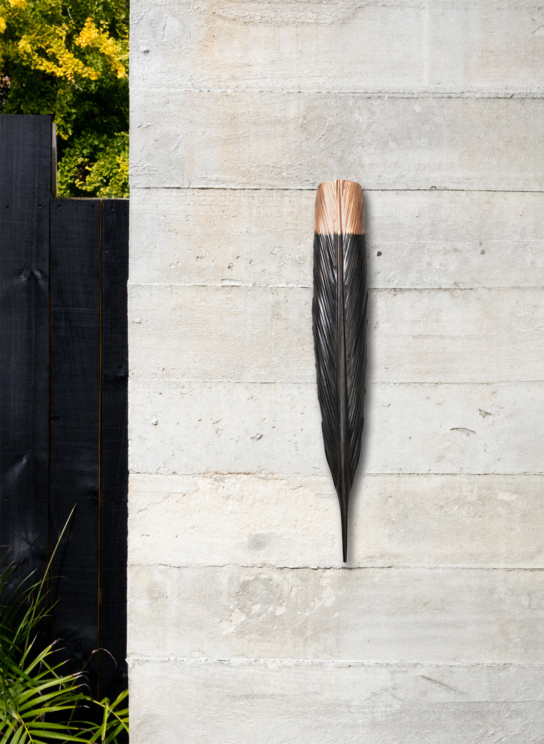 Huia Feather 625mm - Copper