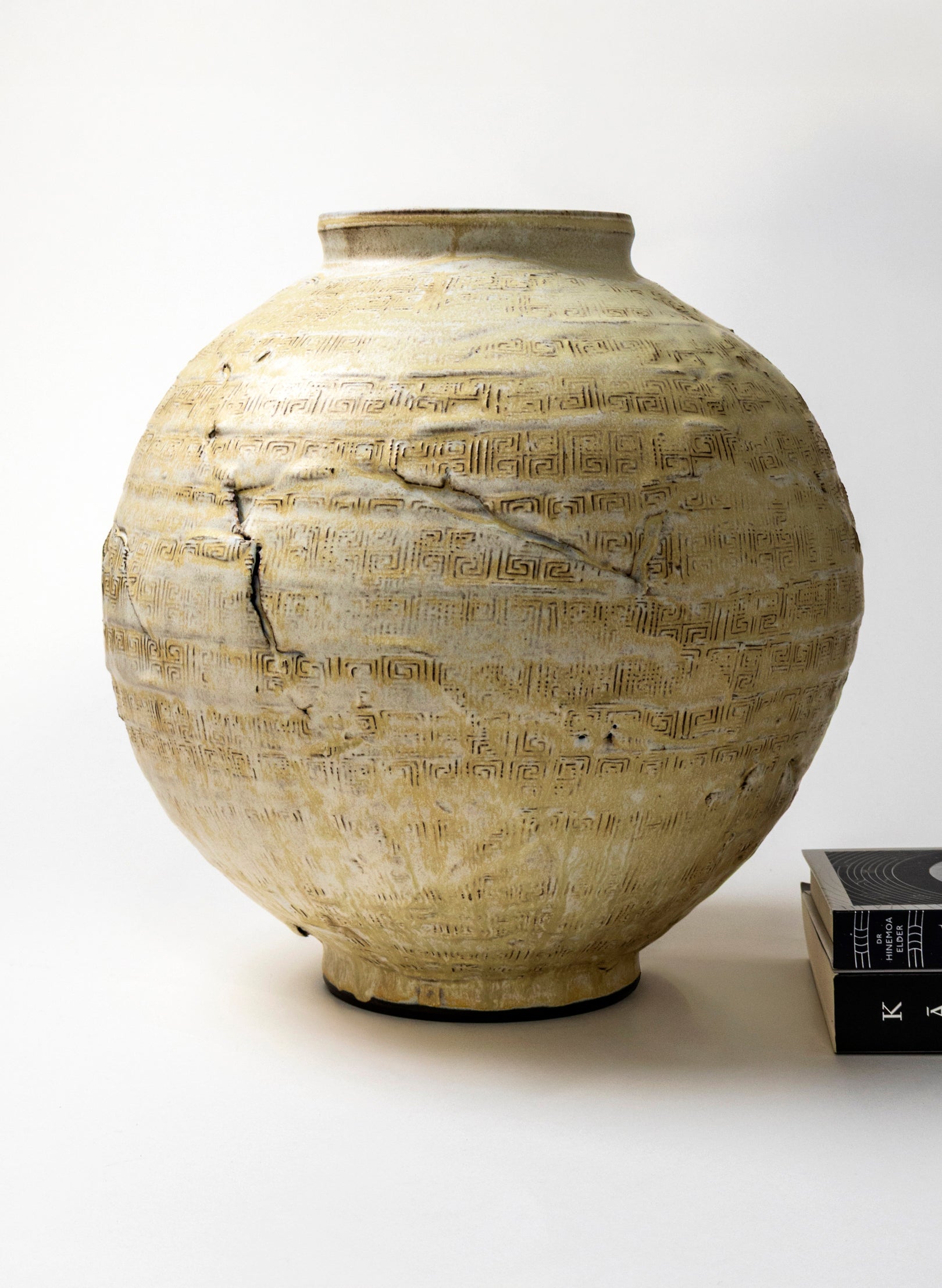 White Moon Jar